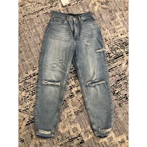 Riot high rise mom jeans